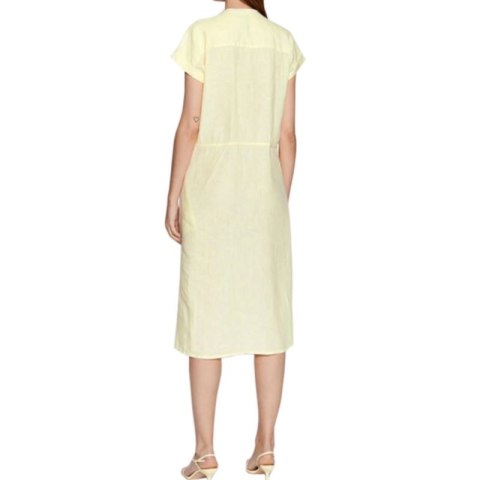 Sukienka Tommy Hilfiger Linen Midi W WW0WW34108