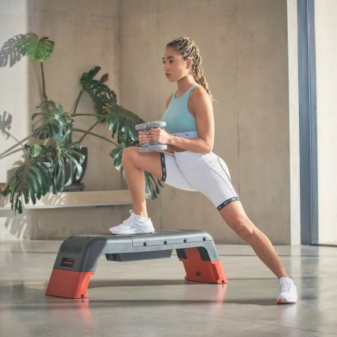 Step Reebok regulowany z funkcją ławki RAP-15170RD