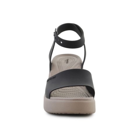 Sandały Crocs Brooklyn Ankle Strap Wedge W 209406-07H
