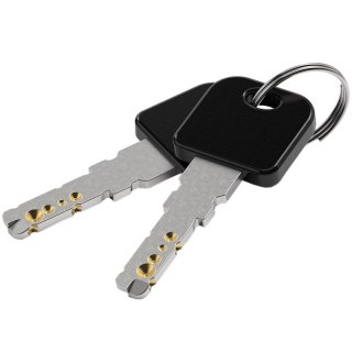 Zapięcie rowerowe Gerda pętla, korpus, okrągły Flex 650/10T OSFL006501006T2XP