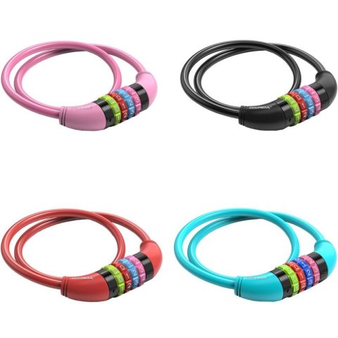 Zapięcie rowerowe Gerda szyfrowane, pętla Flex 650/8C Flex650/8C Zapięcie rowerowe Gerda szyfrowane, pętla Flex 650/8C Flex650/8C