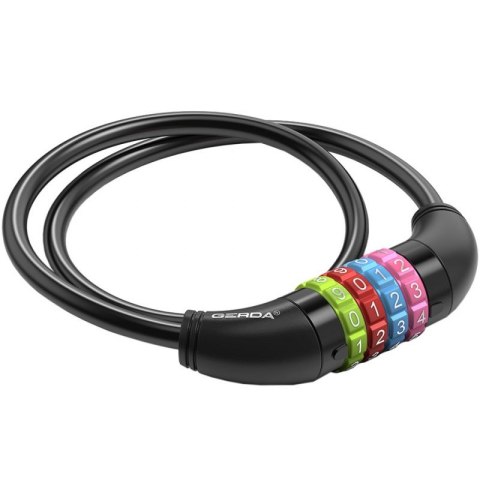 Zapięcie rowerowe Gerda szyfrowane, pętla Flex 650/8C Flex650/8C Zapięcie rowerowe Gerda szyfrowane, pętla Flex 650/8C Flex650/8C