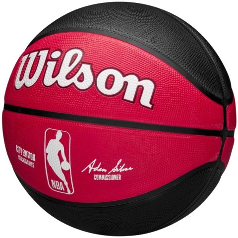 Piłka do koszykówki Wilson NBA Team City Edition Chicago Bulls WZ4024205XB Piłka do koszykówki Wilson NBA Team City Edition Chicago Bulls WZ4024205XB
