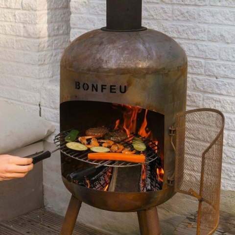 Kominek ogrodowy Bonfeu Bonbono 4501 czarny