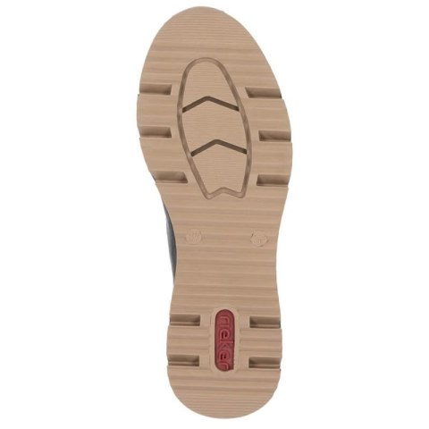 Botki na koturnie Rieker W N6361-00 RKR704