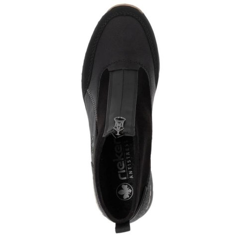 Botki na koturnie Rieker W N6361-00 RKR704