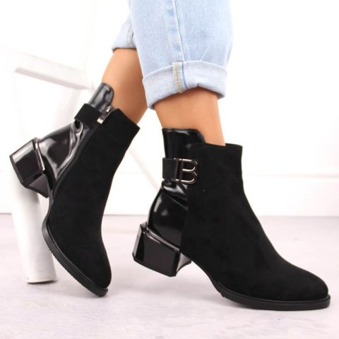 Botki na obcasie D&A S.Barski Premium Collection W OLI267