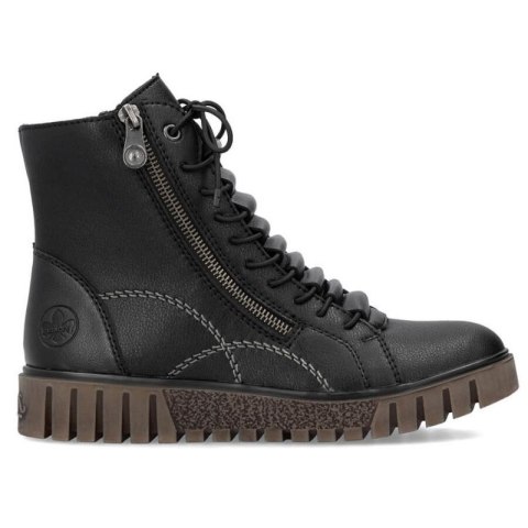 Botki Rieker skórzane W Y3410-00 RKR726