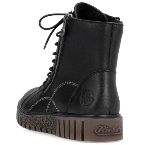 Botki Rieker skórzane W Y3410-00 RKR726