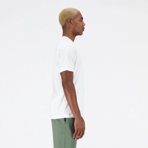 Koszulka New Balance t-shirt Essentials Reimagined Cott M MT31542WT Koszulka New Balance t-shirt Essentials Reimagined Cott M MT31542WT