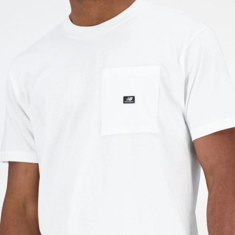 Koszulka New Balance t-shirt Essentials Reimagined Cott M MT31542WT Koszulka New Balance t-shirt Essentials Reimagined Cott M MT31542WT