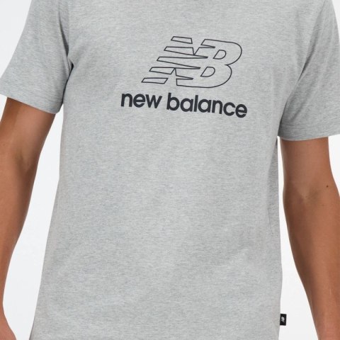 Koszulka New Balance S/S Graphic V Flying NB AG M MT41906AG
