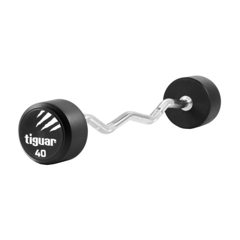 Barbell łamany tiguar PU 40 kg TI-WLBPU040 Barbell łamany tiguar PU 40 kg TI-WLBPU040