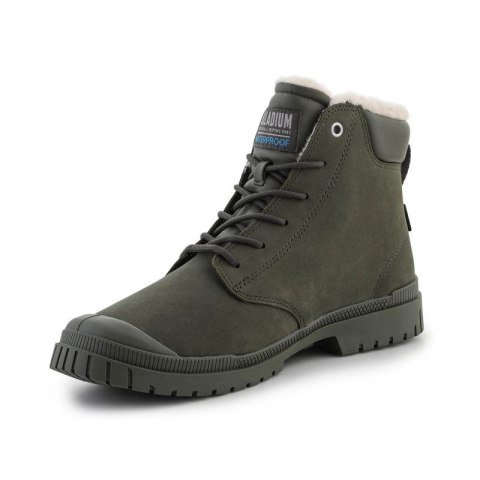 Buty Palladium SP20 Cuff Leather Waterproof WL U 79067-325-M Olive Night