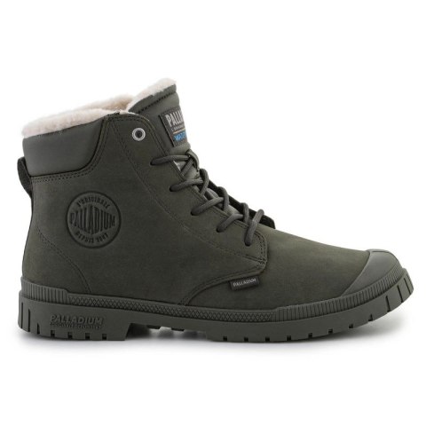 Buty Palladium SP20 Cuff Leather Waterproof WL U 79067-325-M Olive Night