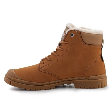 Buty Palladium sp20 Cuff Leather Waterproof WL M 79067-257-M Mahogany