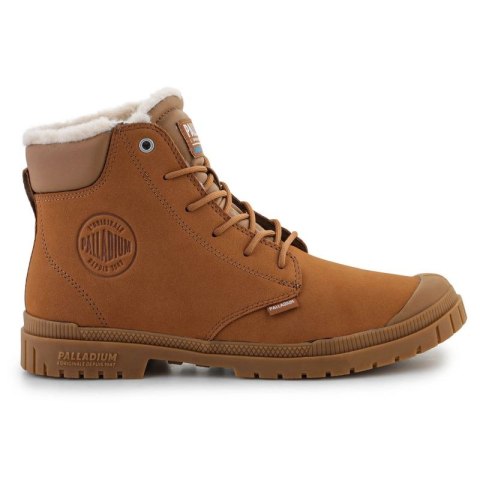 Buty Palladium sp20 Cuff Leather Waterproof WL M 79067-257-M Mahogany