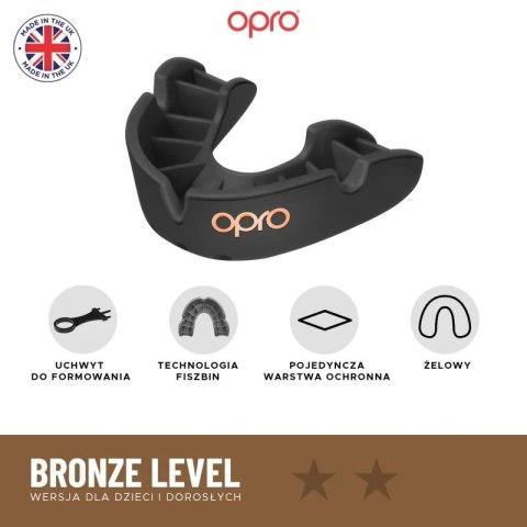 Ochraniacz szczęki Opro UFC Bronze GEN2 1234_stm czarny