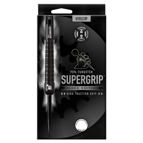 Rzutki Harrows Supergrip Black 90% steeltip SupergripBlack90%