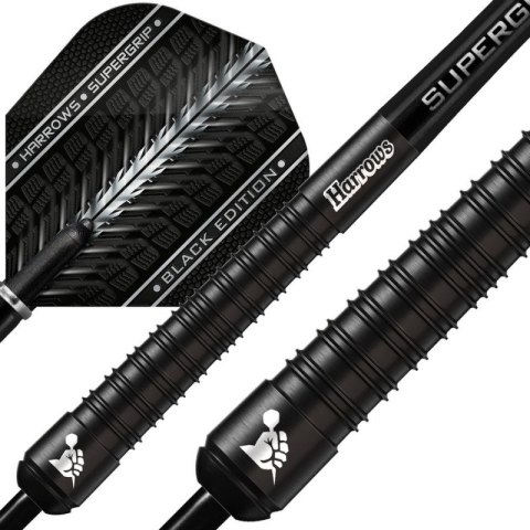 Rzutki Harrows Supergrip Black 90% steeltip SupergripBlack90%