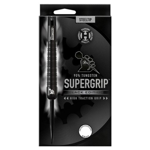 Rzutki Harrows Supergrip Black 90% steeltip SupergripBlack90%