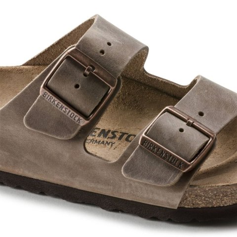 Klapki Birkenstock Arizona Tabacco Brown męskie/damskie brązowe regular szerokie (0352201)