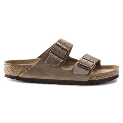 Klapki Birkenstock Arizona Tabacco Brown męskie/damskie brązowe regular szerokie (0352201)
