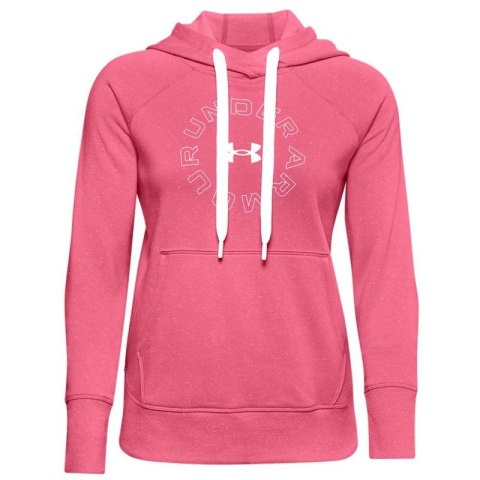 Bluza sportowa Under Armour Rival Fleece Metallic Hoodie W 1356323 668 Bluza sportowa Under Armour Rival Fleece Metallic Hoodie W 1356323 668