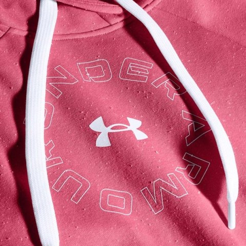 Bluza sportowa Under Armour Rival Fleece Metallic Hoodie W 1356323 668 Bluza sportowa Under Armour Rival Fleece Metallic Hoodie W 1356323 668