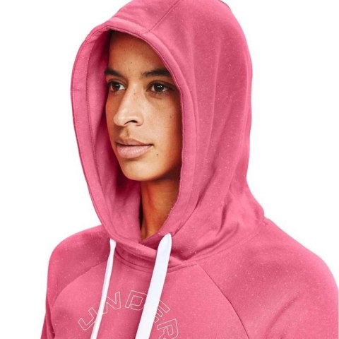 Bluza sportowa Under Armour Rival Fleece Metallic Hoodie W 1356323 668 Bluza sportowa Under Armour Rival Fleece Metallic Hoodie W 1356323 668