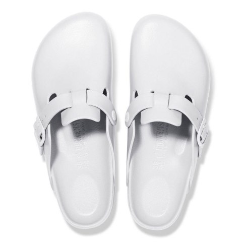 Chodaki męskie Birkenstock Boston Essentials EVA White medyczne klapki regular szerokie (1002315) Chodaki męskie Birkenstock Boston Essentials EVA White medyczne klapki regular szerokie (1002315)