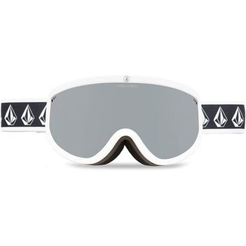 Gogle snowboardowe Volcom FOOTPRINTS WHITE RERUN/SILVER CHROME lustra srebne (VG0622316) Gogle snowboardowe Volcom FOOTPRINTS WHITE RERUN/SILVER CHROME lustra srebne (VG0622316)