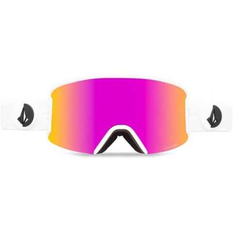 Gogle snowboardowe Volcom GARDEN MATTE WHITE/PINK CHROME (VG0122301) Gogle snowboardowe Volcom GARDEN MATTE WHITE/PINK CHROME (VG0122301)