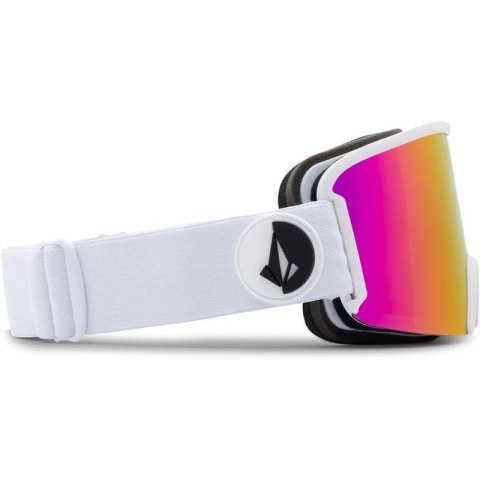 Gogle snowboardowe Volcom GARDEN MATTE WHITE/PINK CHROME (VG0122301) Gogle snowboardowe Volcom GARDEN MATTE WHITE/PINK CHROME (VG0122301)