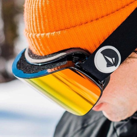 Gogle snowboardowe Volcom Odyssey sportowe narciarskie czerwone (VG0422300) Gogle snowboardowe Volcom Odyssey sportowe narciarskie czerwone (VG0422300)
