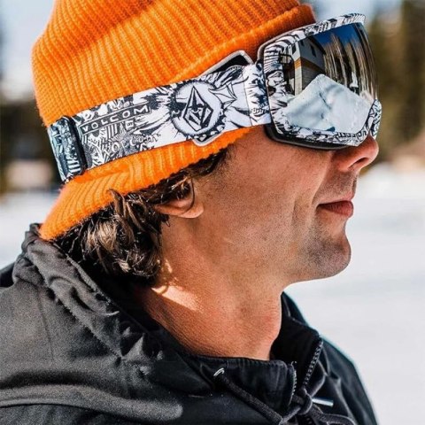 Gogle sportowe damskie/męskie Volcom Migrations narciarskie snowboardowe zimowe srebrne (VG0022118) Gogle sportowe damskie/męskie Volcom Migrations narciarskie snowboardowe zimowe srebrne (VG0022118)