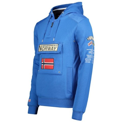 Bluza Geographical Norway Gymclass Db 100 M WW5525H/GN/Royal Blue Bluza Geographical Norway Gymclass Db 100 M WW5525H/GN/Royal Blue