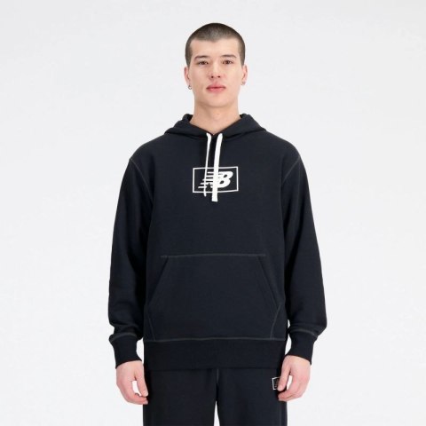 Bluza z kapturem New Balance Essentials Hoodie M MT33508BK Bluza z kapturem New Balance Essentials Hoodie M MT33508BK