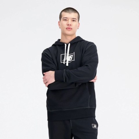 Bluza z kapturem New Balance Essentials Hoodie M MT33508BK Bluza z kapturem New Balance Essentials Hoodie M MT33508BK