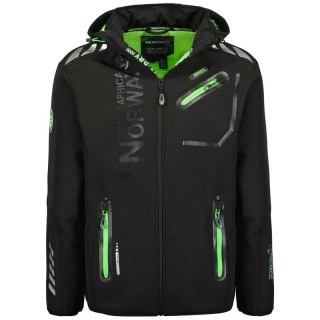 Kurtka Geographgical Norway Royaute ASSOR A MEN 068 M WW1973H/GN/Black / Fluo green