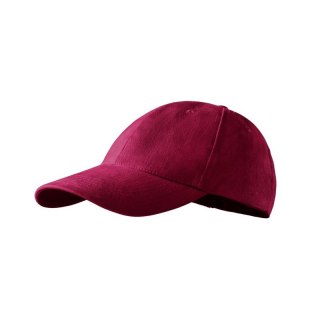 Czapka unisex 6P (garnet)