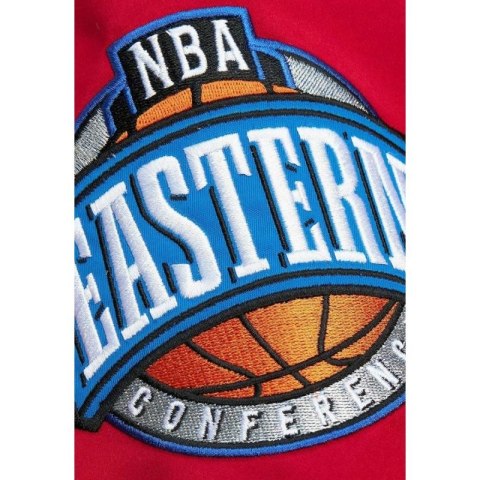 Kurtka Mitchell & Ness NBA Lightweight Satin Jacket Vintage Logo Bulls Dennis Rodman M JK8062-CBUBLCK Kurtka Mitchell & Ness NBA Lightweight Satin Jacket Vintage Logo Bulls Dennis Rodman M JK8062-CBUBLCK