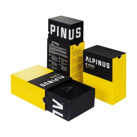 Bielizna termoaktywna Alpinus Active Set czarno-szara Jr GT43204