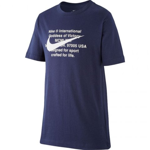 Koszulka Nike Tee Swoosh For Life Jr CT2632 451 Koszulka Nike Tee Swoosh For Life Jr CT2632 451