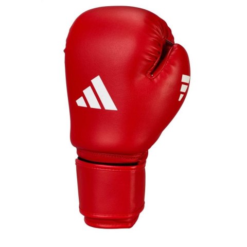 Rękawice bokserskie adidas Iba ze skóry syntetycznej ADIIBAG1C-czerwony