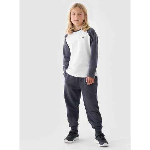 Spodnie dresowe 4F Jr 4FJWMM00TTROM0811-25S