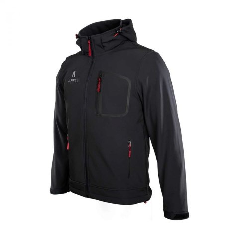 Kurtka Softshell Alpinus Stenshuvud czarna BR43371
