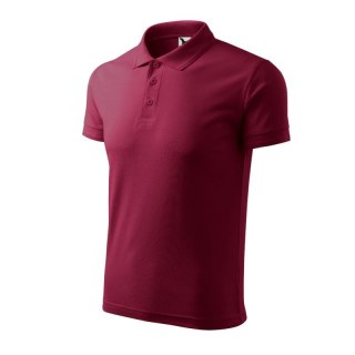 Koszulka polo męska Pique Polo (garnet)
