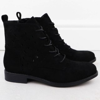 Botki zamszowe S.Barski W HY51-136 OLI284A