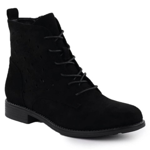 Botki zamszowe S.Barski W HY51-136 OLI284A